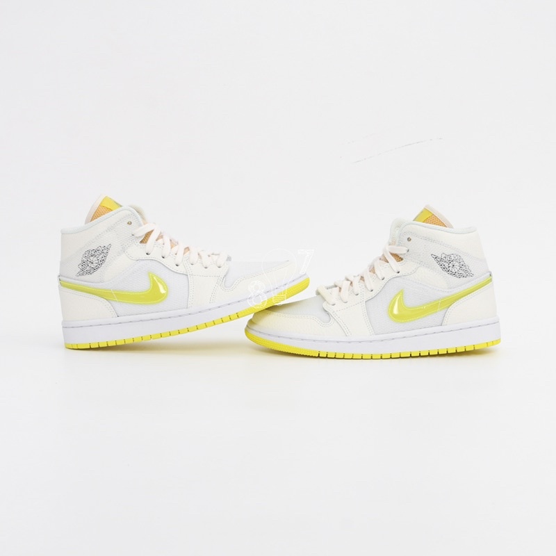 Air Jordan 1 Mid Voltage Yellow