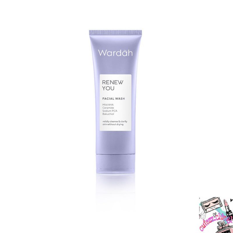 ☃Cutezz_Ching1☃New!!! Wardah Renew You Anti Aging Facial Wash 100ml