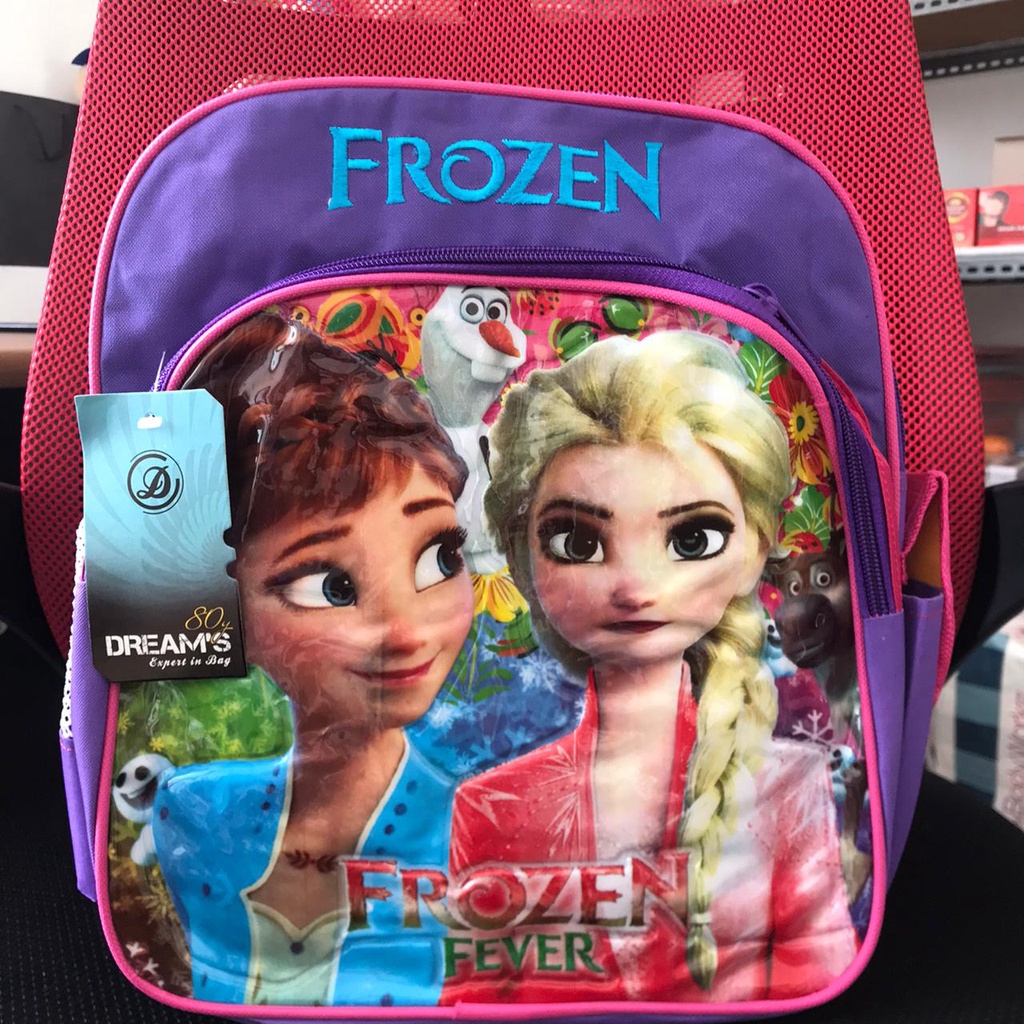 TAS FROZEN ELSA ANA ANAK MURAH BAG SCHOOL ANAK CEWEK PEREMPUAN LUCU