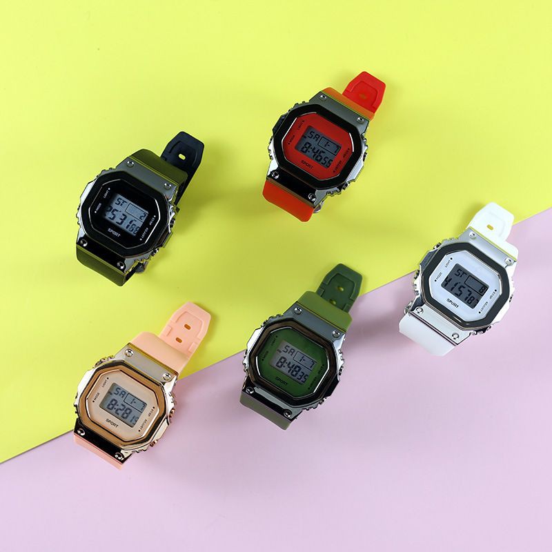 BBS J031 Jam Tangan Sport Tali Rubber Digital LED Pria &amp; Wanita Fashion Murah