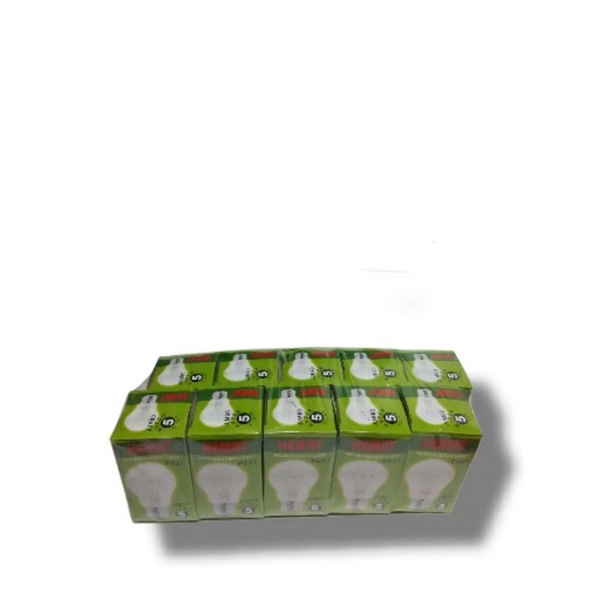 10 pcs Lampu 5 watt Besar hyper 5