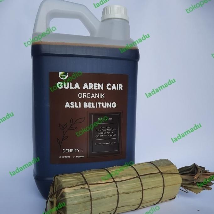 

GULA AREN CAIR ORGANIK ASLI BELITUNG 5 LITER JERIGEN CD364512ZX