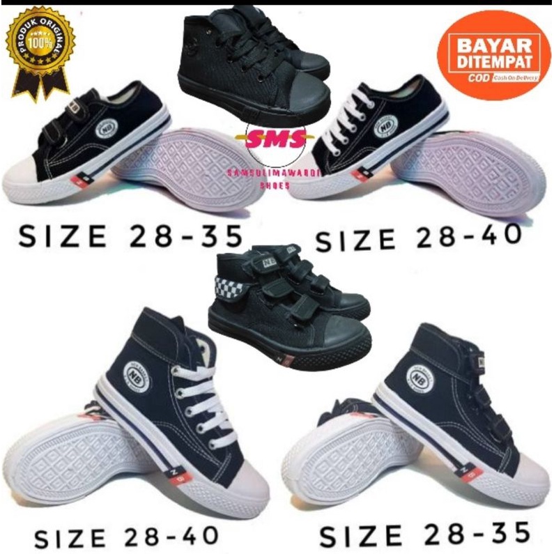 SEPATU SEKOLAH SNEAKERS TALI ORADO