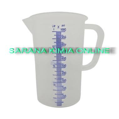 

Gelas ukur "1 Ltr" takar GREEN LEAF quality "tebal" bukan abal