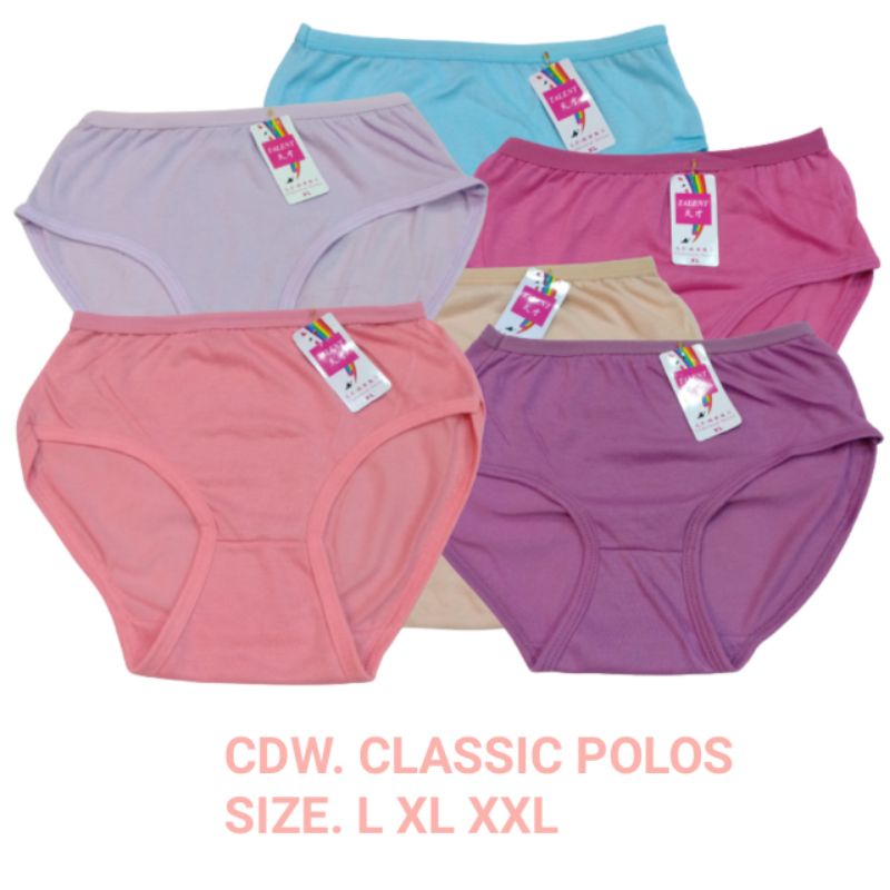 CELANA DALAM WANITA MAXY CLASSIC TALENT POLOS