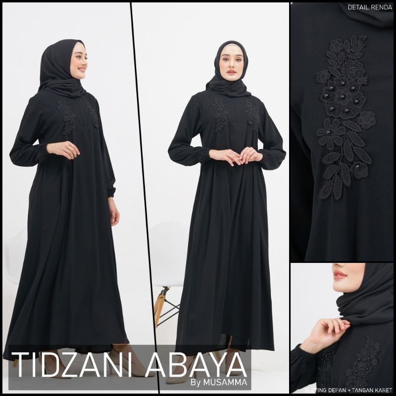 MUSAMMA Tidzani Abaya Premium Ori