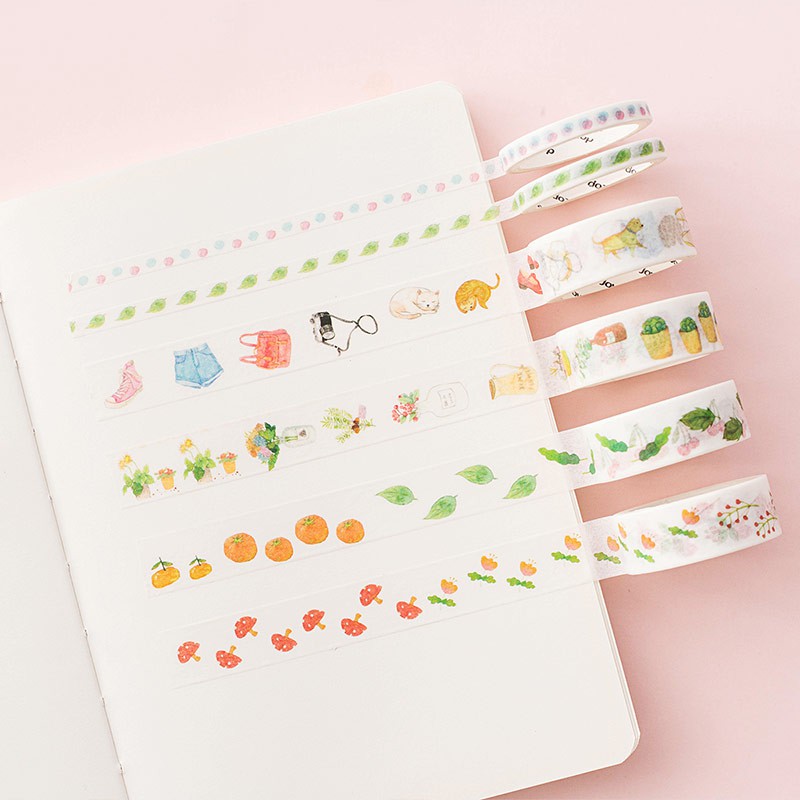 

Romance of Girl Assorted Masking Tape Set (Selotip Dekorasi)