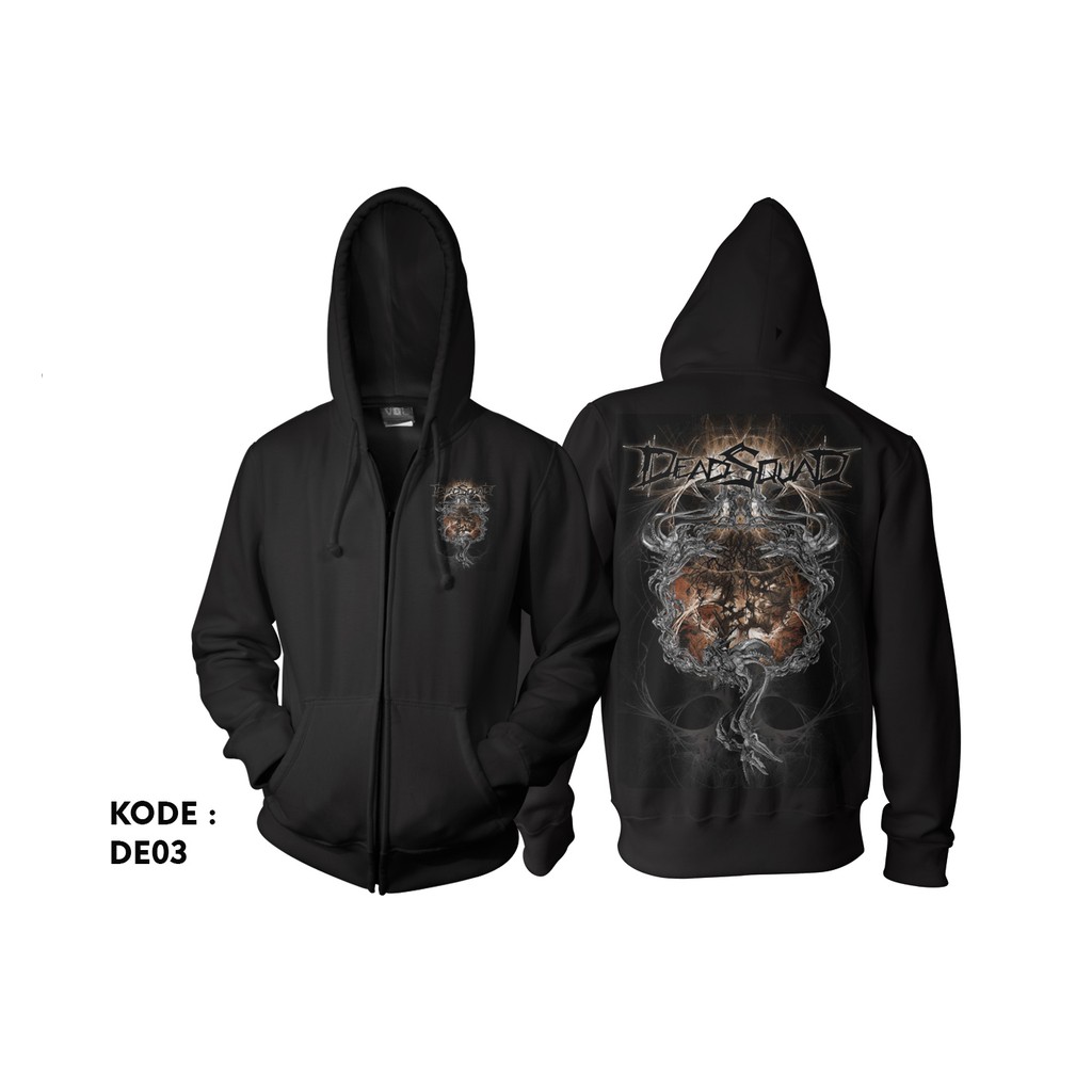 Jaket deadsquad-zipper hoodie jacket deadsquad de03