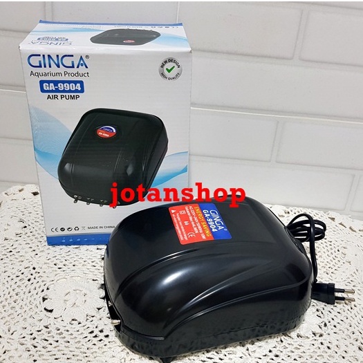 GINGA GA 9904 GA9904 Air Pump Mesin Aerator Pompa Udara  4 Lubang Outlet