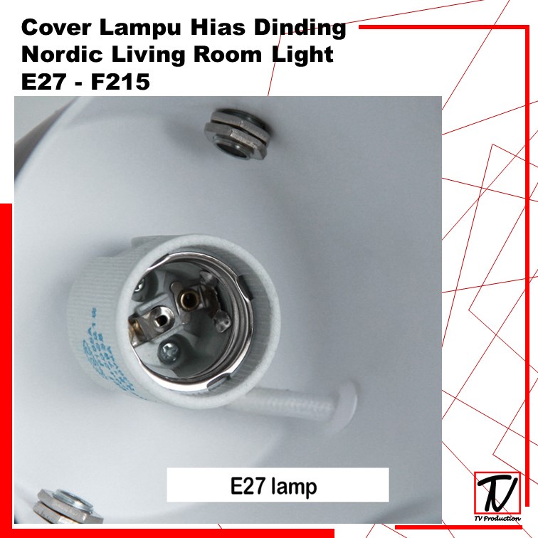 Cover Lampu Hias Dinding Nordic Living Room Light / Lampu Dinding Penghias Ruangan