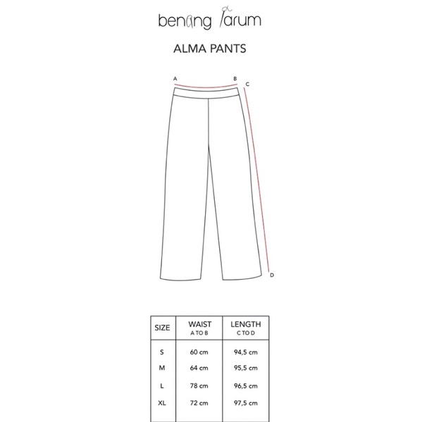 ALMA PANTS - BENANG JARUM