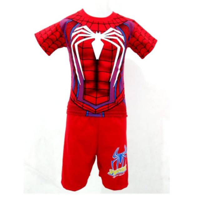 STELAN SPIDERMAN MERAH TERMURAH/ KIDS