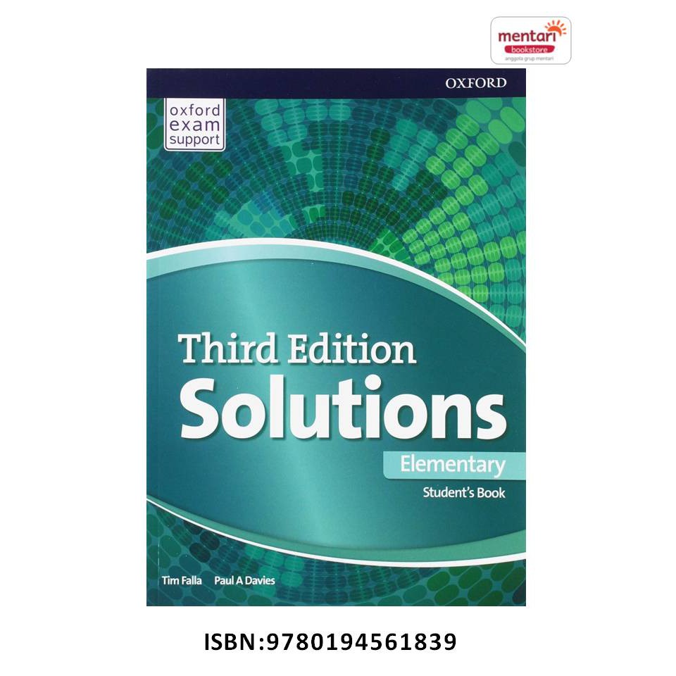 Solutions Elementary - Student Book(3E)