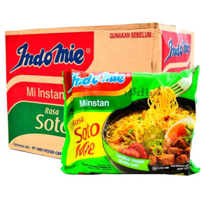 

Indomie kuah rasa soto