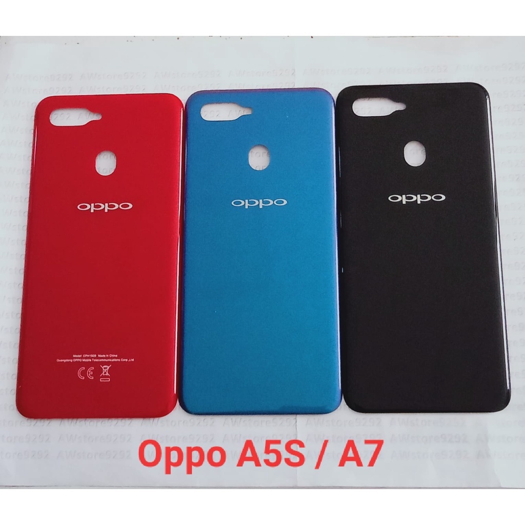 BACKDOOR OPPO A5s  A7 / Tutup Belakang Baterai / Tutup Casing / back door Oppo A 5s  A 7