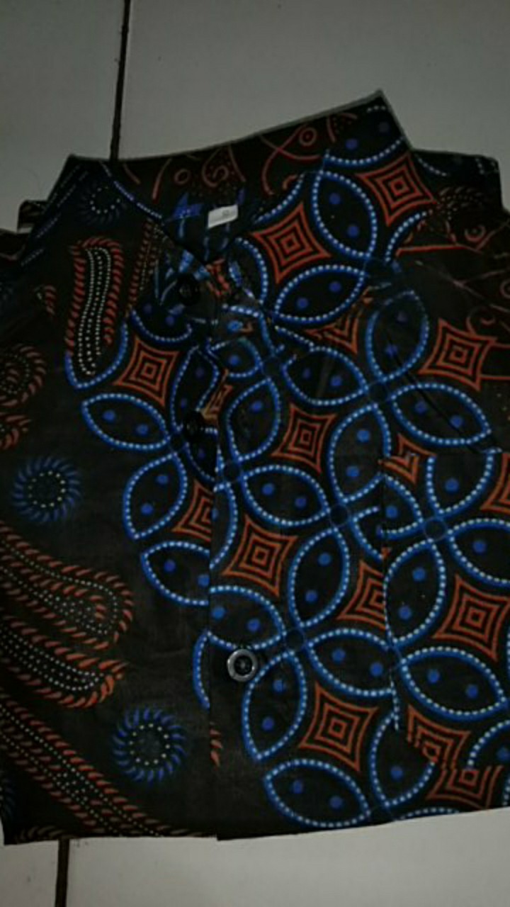 Dress Batik Anak Sogan Manggar Kids Fashion Bayi Anak Cewek Perempuan