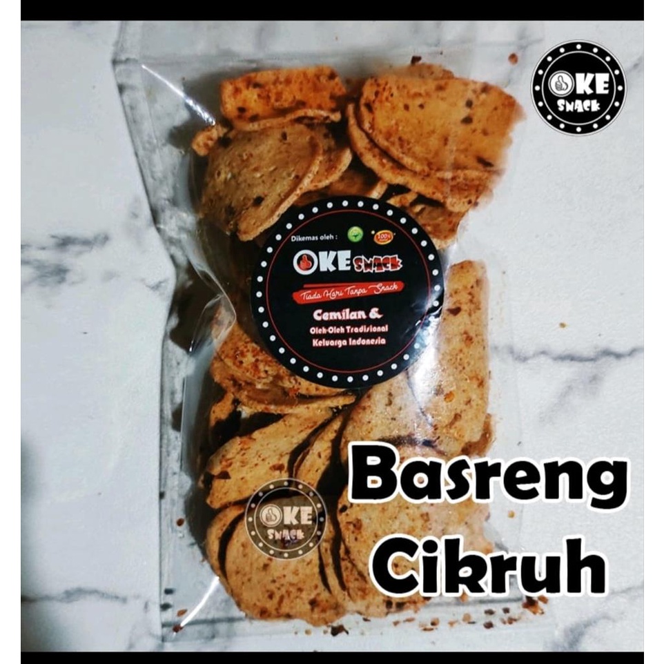 Basreng Cikruh Pedas-100g