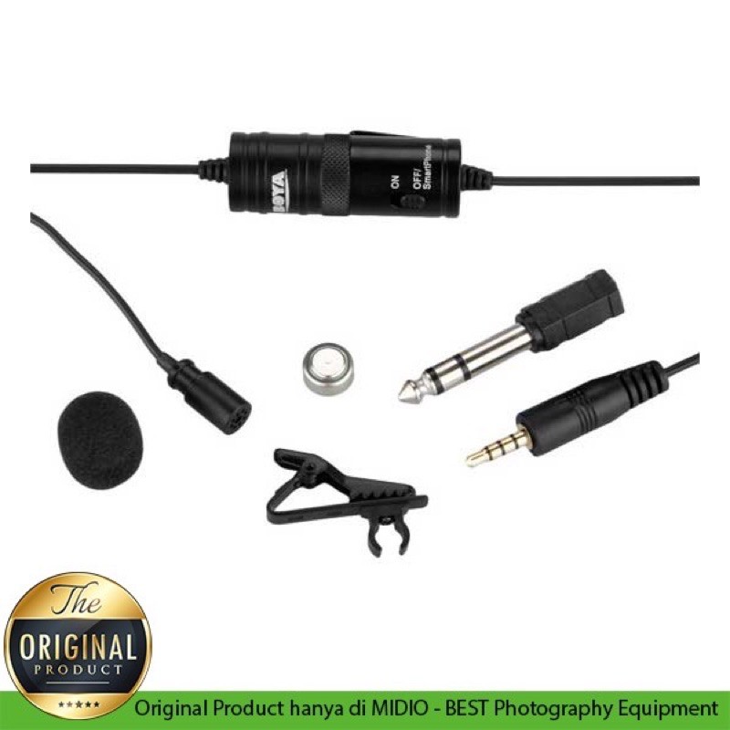 Boya BY-M1 3.5 Mm Lavalier Microphone