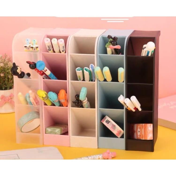 RAK PENA MULTIFUNCTIONAL PEN HOLDER TEMPAT PENA STATIONARY