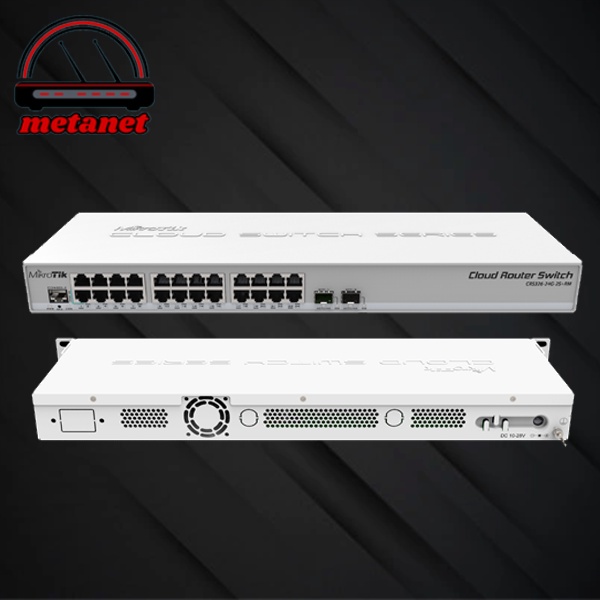MikroTik CRS 326 24G 2S+ RM CRS326-24G-2S+RM