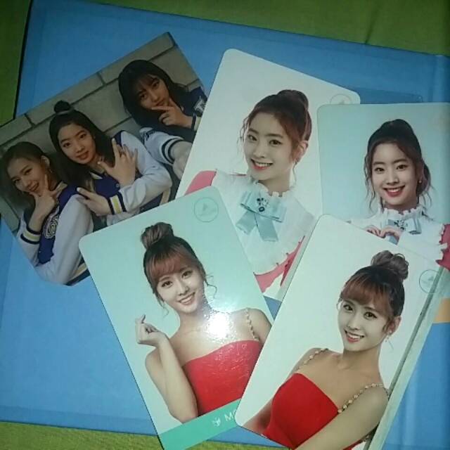 TWICE Photocard - Page Two and TWICELAND Momo Dahyun Photocard