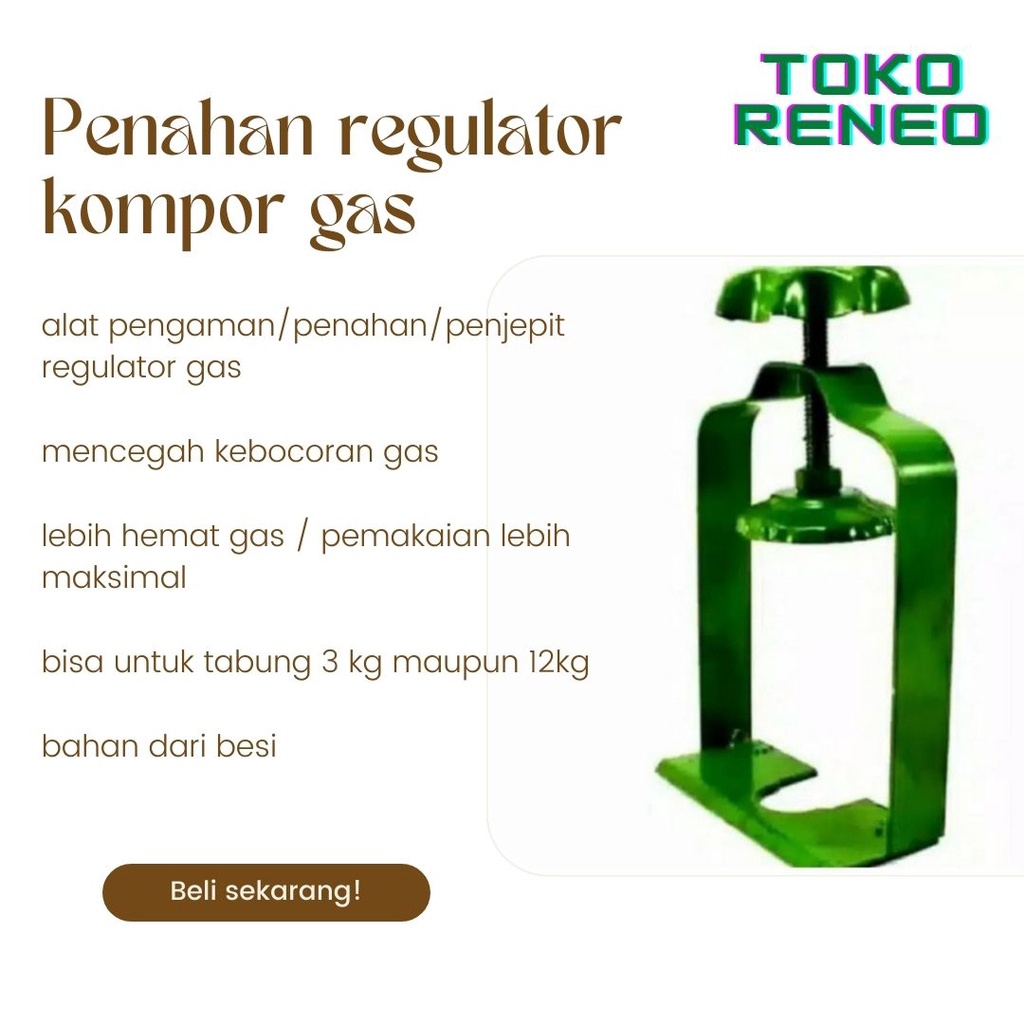 Jual Alat Pengaman Penahan Regulator Gas Tabung Kg Dan Kg Shopee Indonesia