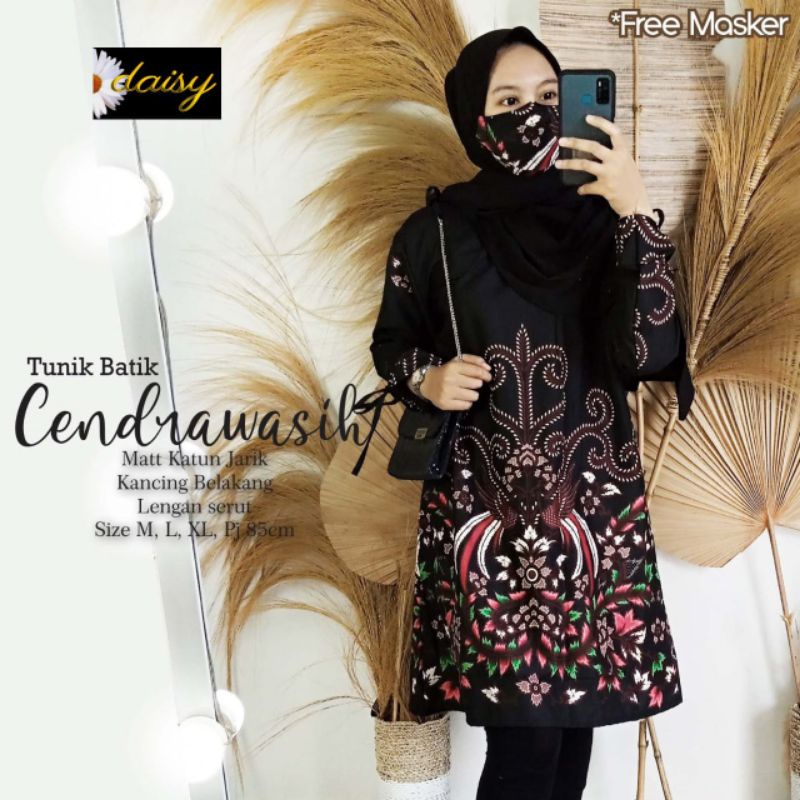 Tunik batik Cendrawasih
