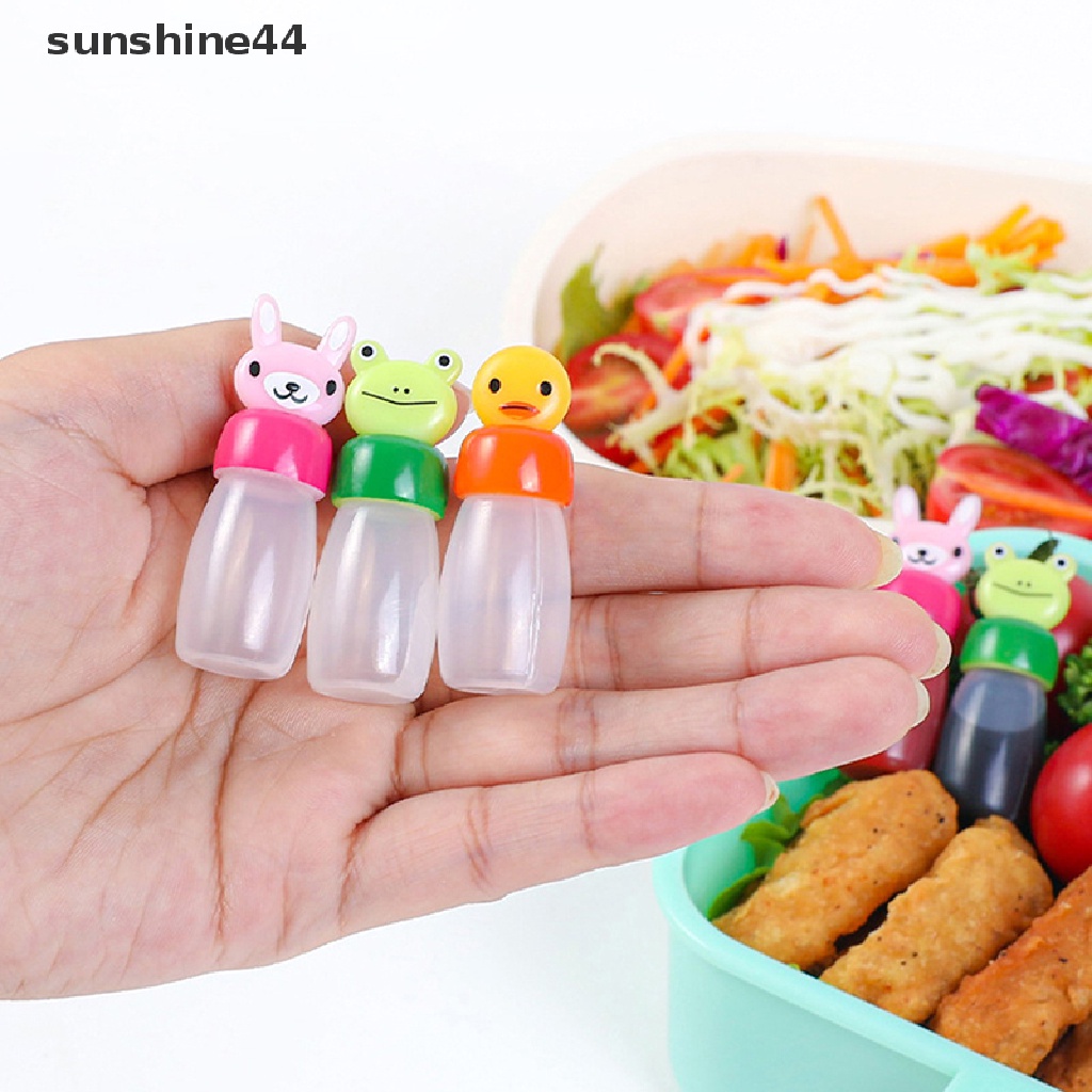 Sunshine 1 / 3 / 4pcs Botol Saus / Kecap / Salad Mini