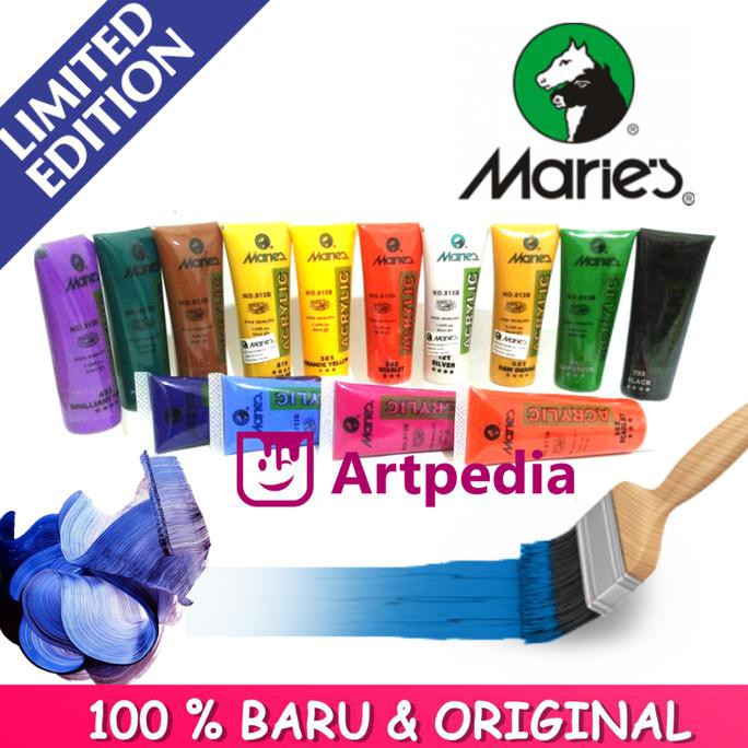 

HOT SALE Maries Acrylic Colour 30ml / Cat Acrylic Maries / Cat Akrilik Maries