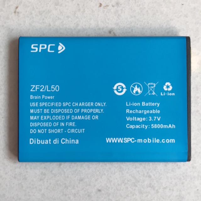 Baterai SPC L50 Prima ZF2 Double Power Batre Batrai Battery HP