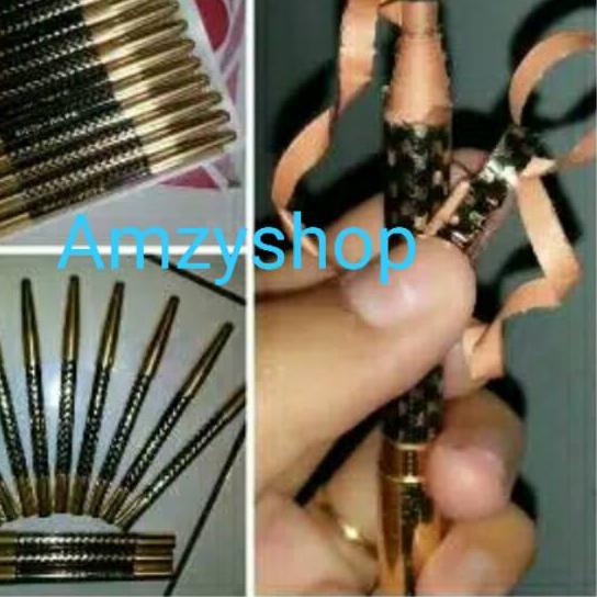 ♬ Pensil Alis Tarik Celak Benang Mas Wanita / Pensil Alis Kupas Eyebrow Simple Celak Mata Hitam Cokl
