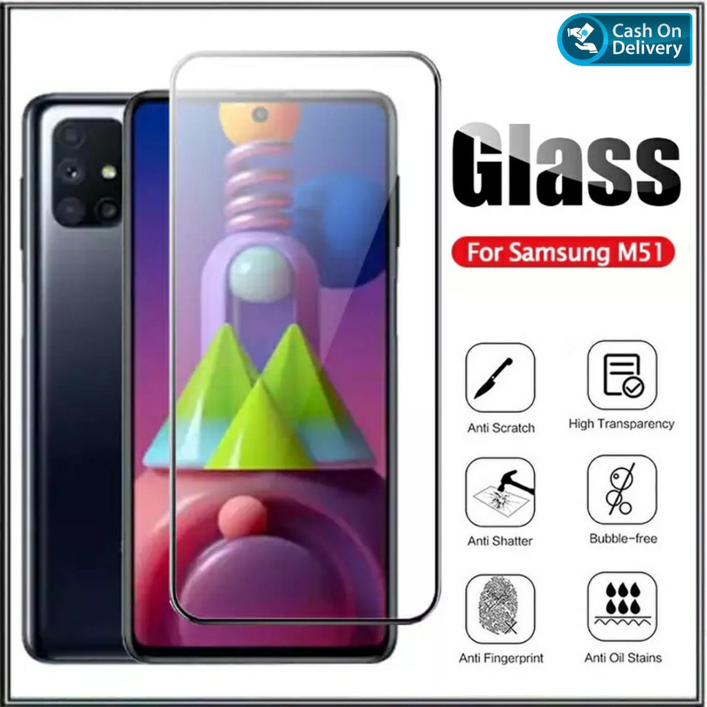 Tempered Glass Samsung M51 Anti Gores Kaca Samsung Galaxy M51