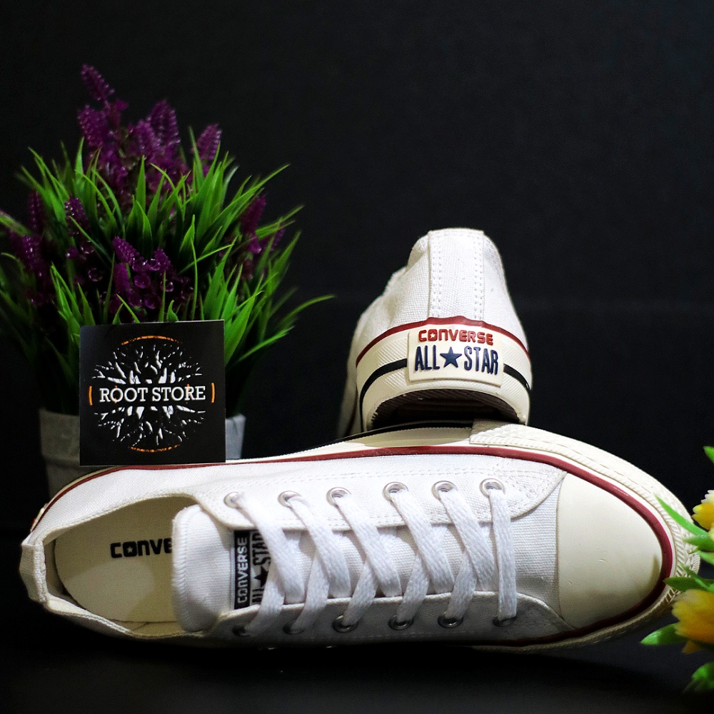 100% BNIB Converse All Star Classic Low Ox Sepatu Pria Wanita Sneakers Casual Sekolah - 1:1 Original