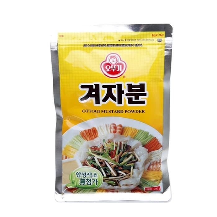 

Marhies- Ottogi Mustard Powder Yellow Sauce 200Gr- Bumbu Mustard Bubuk Korea