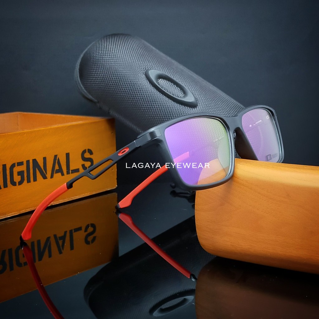 KACAMATA PRIAOKLAY 3190 FRAME TITANIUM ANTIRADIASI KEREN KEKINIAAN FRAME FIBER POLYCARBONATE OLAHRAG
