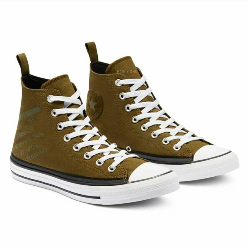 Converse CT AS High Workwear Print Dark Moss Surplus Olive