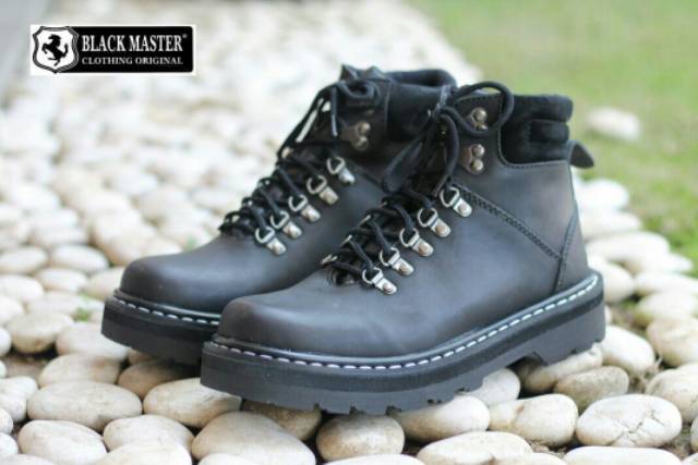 SPIDER - BLACK MASTER ORIGINAL | Original Sepatu Boots Pria Touring Biker Rocker Adventure Working