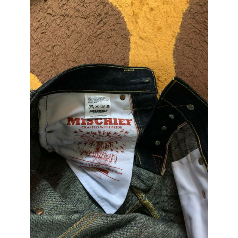 Mischief Denim SR - 001 Dark Vermilion