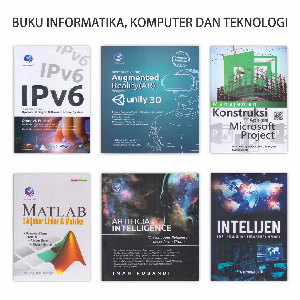 Jual Buku Komputer / Buku Teknik / Pendidikan Umum Informatika Komputer ...