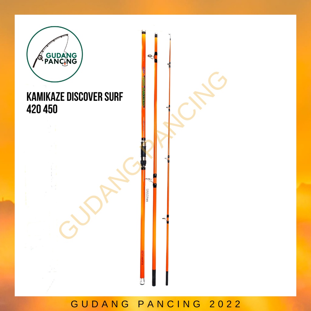 Rod Joran Pancing Kamikaze Discover Surf 420 450