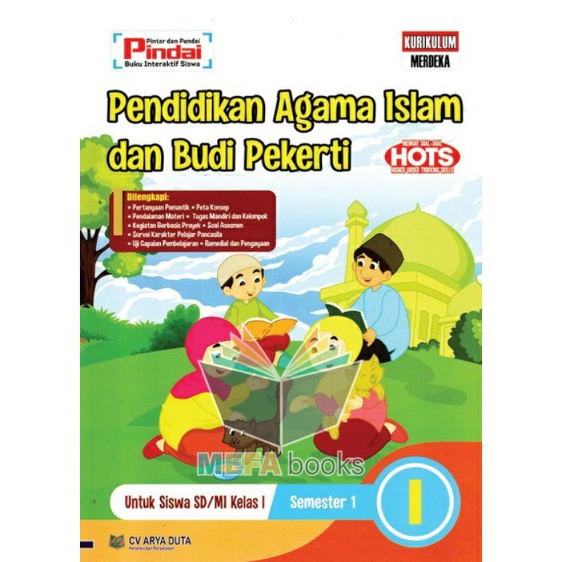 buku lks untuk SD/mi kls 1 semester 1 kurikulum merdeka