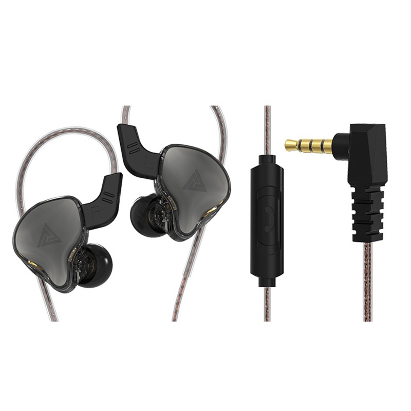 Zzz Headset Earphone In-ear Heavy Bass Stereo Noise Cancelation Kabel Jack 3.5mm Untuk Smartphone