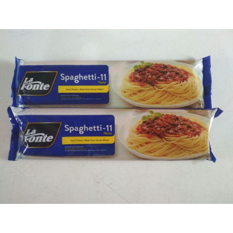 

La fonte Spaghetti Ukuran 11 450 gr