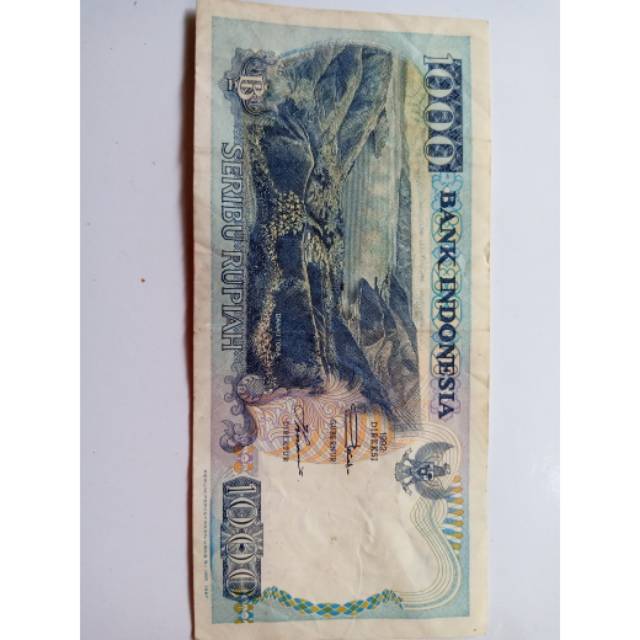 Uang kuno 1000 tahun 1992