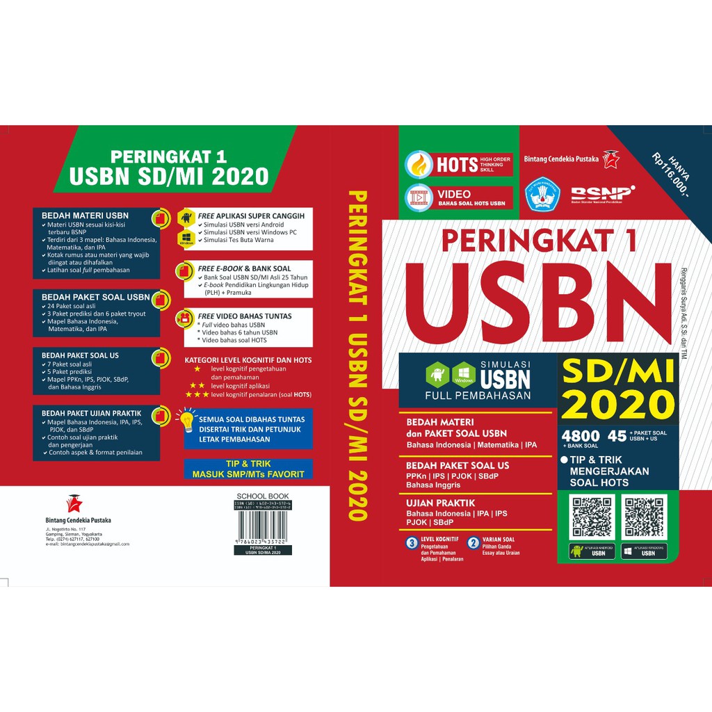 Buku Peringkat 1 Usbn Sd Mi Hots 2020 Kelas 6 Bubble Wrap Free