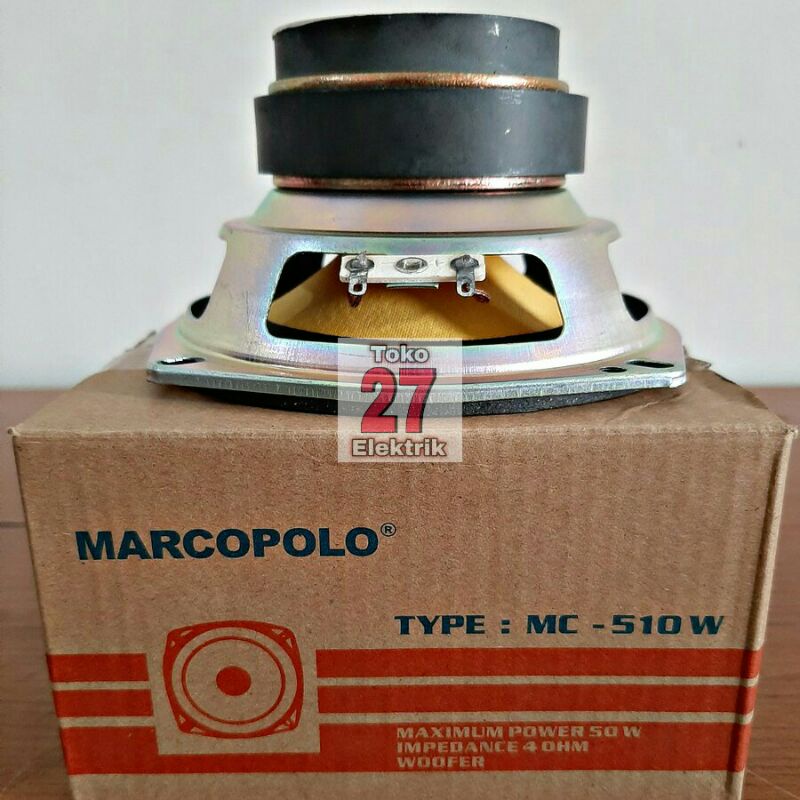 Speaker MARCOPOLO 4.5 inch Woofer MC - 510 W Double Magnet