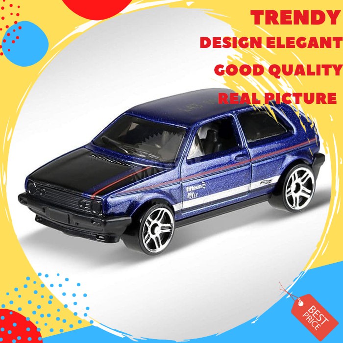Hot Wheels VW Volkswagen Golf MK2 Mainan Anak Die Cast Mobil SS111