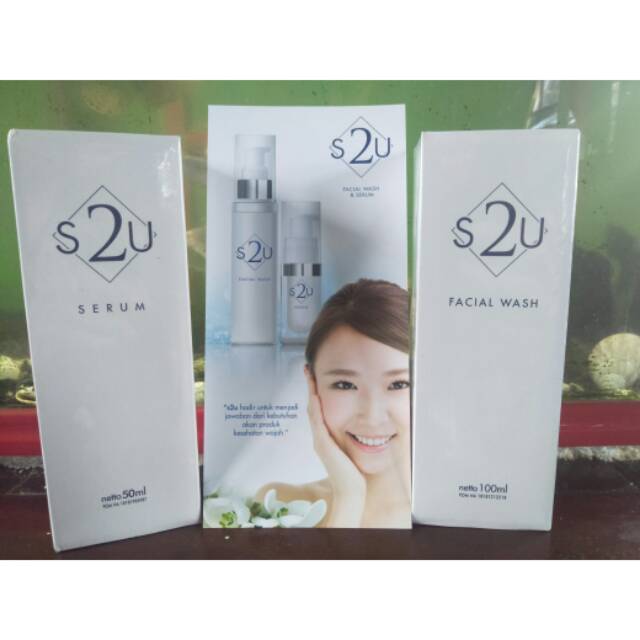 Serum S2U (1pack) serum and facial wash