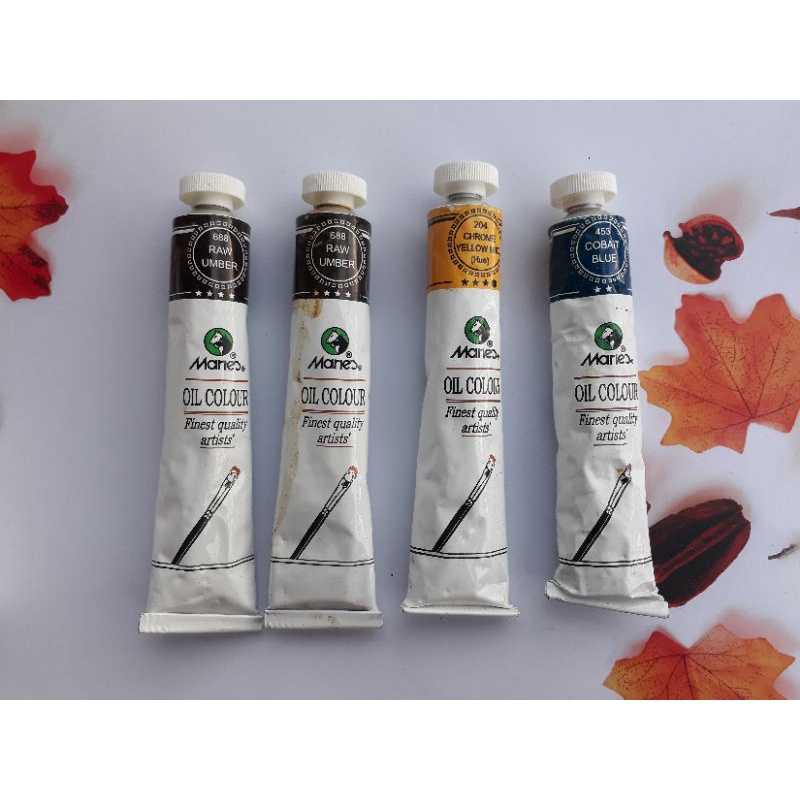 

Cat Lukis Minyak Maries Oil Colour Finest Quality Artists 50ml