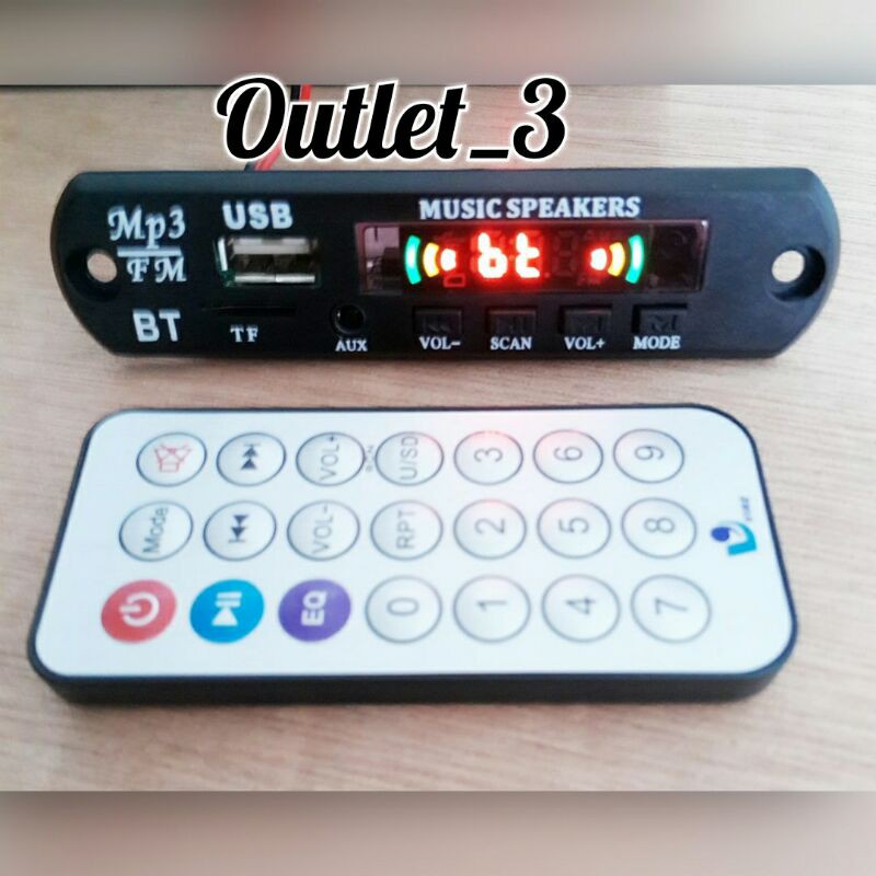 Kit Modul Mp3 Usb Bluetooth 5.0